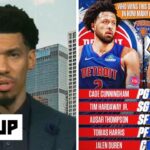 GET UP | "Cunningham will be Brunson's nightmare" - Danny Green predicts Pistons vs Knicks in 1st-RD