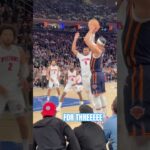 JOSH HART THREE 🚨 #knicks #nba #basketballshorts #nbaplayoffs