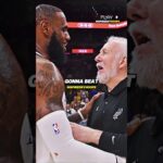 LeBron On Facing A Gregg Popovich Team 😱