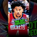 Jalen Green DEFENSE & POSTER DUNK vs Portland Trail Blazers!