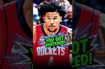 Jalen Green DEFENSE & POSTER DUNK vs Portland Trail Blazers!