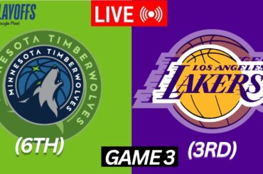 Los Angeles Lakers vs Minnesota Timberwolves I Game 3 I April 25, 2025 I NBA Playoffs 2K NBA LIVE