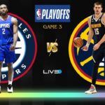 LOS ANGELES CLIPPERS vs DENVER NUGGETS - AO VIVO l NBA PLAYOFFS - Nikola Jokic vs Kawhi Leonard