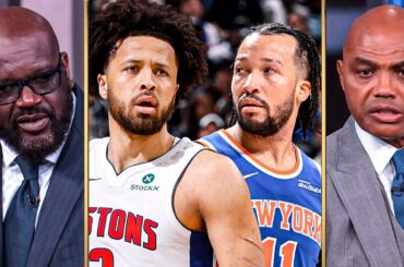 Inside the NBA REACTS to Knicks vs Pistons GAME 3 Highlights