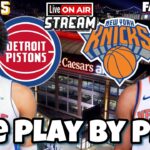 Detroit Pistons vs New York Knicks Live NBA Live Stream