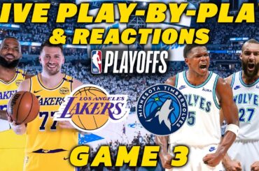 Los Angeles Lakers vs Minnesota Timberwolves | Live Play-By-Play & Reactions