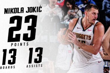 Nikola Jokić Game Highlights vs. LA Clippers 📺 Round 1 Game 3 | 2025 NBA Playoffs