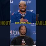 KAT & Brunson on the clock malfunction at the end of Game 3