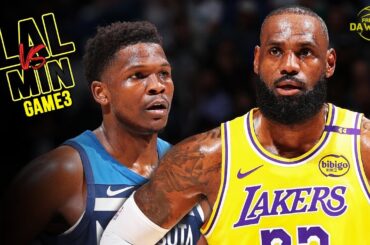 Los Angeles Lakers vs Minnesota Timberwolve Game 3 Full Highlights | 2025 WCR1 | FreeDawkins