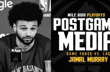 Jamal Murray Postgame Press Conference vs. LA Clippers 🎙️ Round 1 Game 3 | 2025 NBA Playoffs