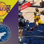 Lakers vs Timberwolves | Lakers Highlights | NBA Playoffs Game 3 | April 25, 2025