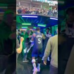 TSJ waiting for the whole team post game 🥹