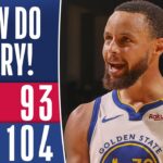 CURRY 'faz chover' e WARRIORS abrem 2 a 1 na série contra os ROCKETS! - Melhores Momentos