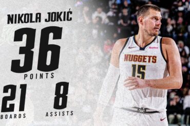 Nikola Jokić Game Highlights vs. LA Clippers 📺 Round 1 Game 4 | 2025 NBA Playoffs