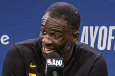 Draymond Green talks Exchange with Jalen Green after Game 3 Win, FULL Postgame Interview