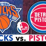 Knicks vs. Pistons Live Streaming Scoreboard, Play-By-Play, Highlights & Stats | NBA Playoffs Game 4