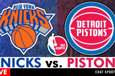 Knicks vs. Pistons Live Streaming Scoreboard, Play-By-Play, Highlights & Stats | NBA Playoffs Game 4