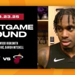 Haywood Highsmith, Nikola Jović, Davion Mitchell | Postgame Interview | April 23, 2025