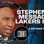 LAKERS IN TROUBLE⁉😬 Stephen A. wants MORE from Luka Doncic + Ant-Man's dominance | NBA Countdown