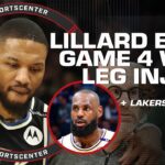 What Damian Lillard's injury means for the Bucks + Is the series over for the Lakers? | SportsCenter