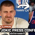 Nikola Jokic Praises Kawhi's Mindset & More After Nuggets 34pt LOSS vs Clippers