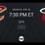 Cleveland Cavaliers vs Miami Heat Game 4 #NBAPlayoffs presented by Google TNT Live Scoreboard