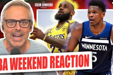 NBA Playoff Reaction: Timberwolves stun Lakers, Knicks-Pistons thriller | Colin Cowherd Podcast