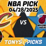 Cleveland Cavaliers vs Miami Heat Pick 4/28/25 NBA Pick Prediction