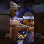 Carmelo Anthony's Denver Nuggets brought Fab Five energy to NBA culture #denvernuggets