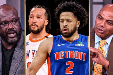 Inside the NBA REACTS to Pistons vs Knicks GAME 5 Highlights