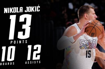 Nikola Jokić Game Highlights vs. LA Clippers 📺 Round 1 Game 5 | 2025 NBA Playoffs