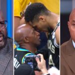 Shaq & Chuck Go at It Over Giannis & Haliburton’s Dad’s Confrontation | Inside the NBA