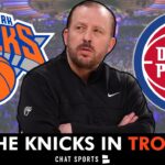 Knicks Get TERRIBLE NEWS In Game 5 Loss vs. Pistons: Tom Thibodeau Fails The Knicks