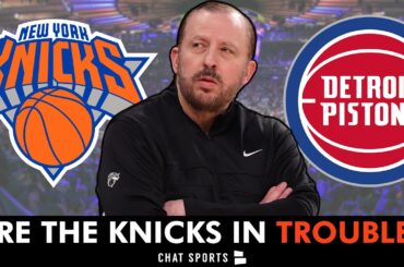 Knicks Get TERRIBLE NEWS In Game 5 Loss vs. Pistons: Tom Thibodeau Fails The Knicks