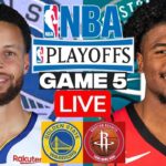LIVE: GOLDEN STATE WARRIORS vs HOUSTON ROCKETS | NBA | PLAY BY PLAY | SCOREBOARD