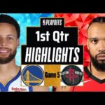 Golden State Warriors vs Houston Rockets Full Highlights 1st Qtr | Apr 30 | 2025 NBA Highlights