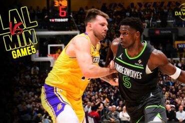 Los Angeles Lakers vs Minnesota Timberwolve Game 5 Full Highlights | 2025 WCR1 | FreeDawkins