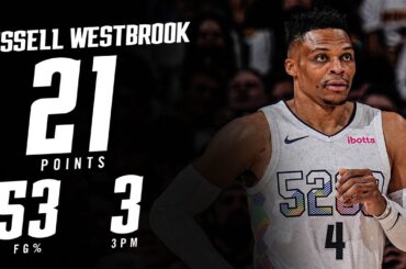 Russell Westbrook Game Highlights vs. LA Clippers 📺 Round 1 Game 5 | 2025 NBA Playoffs