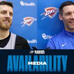 Practice Media Availability | Isaiah Hartenstein and Coach Daigneault | April 30, 2025 | OKC Thunder
