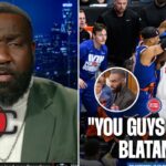 Stop CRY, babies - Kendrick Perkins MOCKS Pistons in 94-93 Game 4 lose to Knicks, down to 3-1
