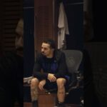 Inside the locker room after Game 3 🎤