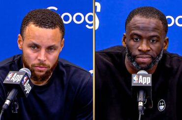 Steph Curry & Draymond Green Talk Blowout Game 5 Loss vs Rockets, FULL Postgame Interview 🎙️