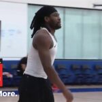 Detroit Pistons big man Isaiah Stewart working out ahead of Game 6 vs. Knicks