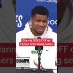 Milwaukee Bucks superstar Giannis Antetokounmpo had strong words for Indiana Pacers