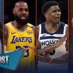Timberwolves eliminate Lakers in 5 games, Did people sleep on Minnesota? | NBA | FIRST THINGS FIRST