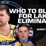 LAKERS ELIMINATED IN 5️⃣ Windy BLAMES JJ Redick's HUBRIS + LeBron, Luka & AR GAVE UP? | Get Up