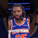 The Knicks will take on the Celtics next in the Conference Semifinals 🔥👀