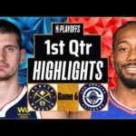 LA Clippers vs. Denver Nuggets Full Highlights 1st Qtr | May 1 | 2025 NBA Highlights Playoffs