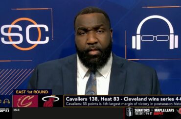 Heat are TRASH - Kendrick Perkins on 138-83 Cavs dominate win by 55 Pts to complete sweep series