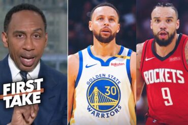 FIRST TAKE | Rockets squandered chance? - Stephen A. Smith credits Steph Curry & Warriors win series